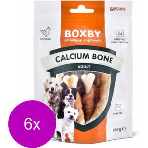 Proline Boxby Calcium Bone Beender&Calcium - Hondensnacks - 6 x 100 g