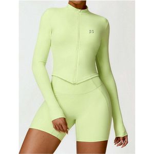 June Spring - Sport Vest - Maat: M/Medium - Kleur: Groen - SUMMER COLLECTION - Duurzame Kwaliteit - Flexibel - Comfortabel - Sportvest voor vrouwen