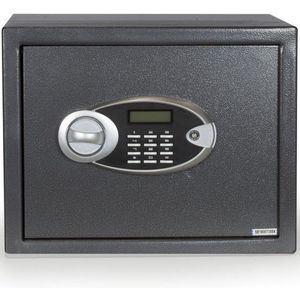 Elektronische kluis premium large LCD - 38x30x30cm - Inclusief set noodsleutels