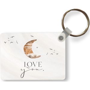 Sleutelhanger - Kinderen - Quotes - Love - Plastic