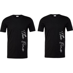 Shirts koppel set The one-zwart-korte mouwen-Maat S