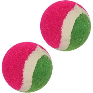 Tennisballen Scratch - Racketspel - Scratch Ball - 040787 - Groen - Klittenband - Kinder Speelgoed - Fysieke Activiteit - 4 cm - Vanaf 3 jaar