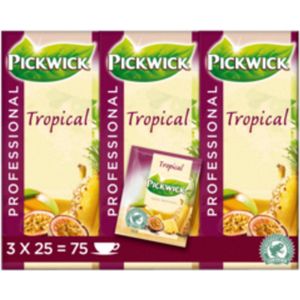 Thee pickwick tropical 25x1.5gr met envelop | 3 stuks