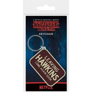 Netflix - Stranger Things - Leaving Hawkins - Rubber Sleutelhanger