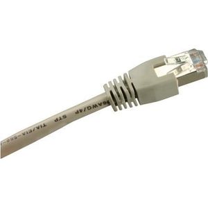 Sharkoon 4044951015047 - Cat 6 STP-kabel - RJ45 - 0.5 m - Grijs