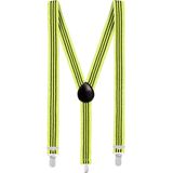 Boland - Bretels Ruches neon geel Geel - Volwassenen - Unisex - -