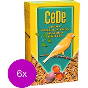 Cede Eivoer Kanarie - Vogelvoer - 6 x 150 g