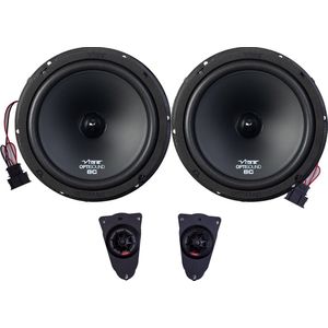 Vibe Optisound OPTIVWT5-V0- Autospeakers - Composet - Upgrade Kit voor VW T5 - 8"" Inch - 360w