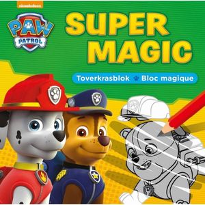 PAW Patrol - Kleurboek - Super Magic Toverkrasblok