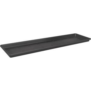 3 stuks - elho - Green basics balkon schotel 60cm living black