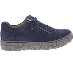 Hartjes 162.1401/34 - Dames veterschoenen - Kleur: Blauw - Maat: 37.5