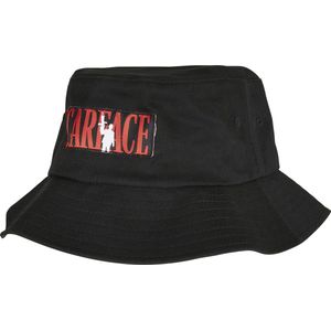 Merchcode Scarface - Scarface Logo Bucket hat / Vissershoed - Zwart