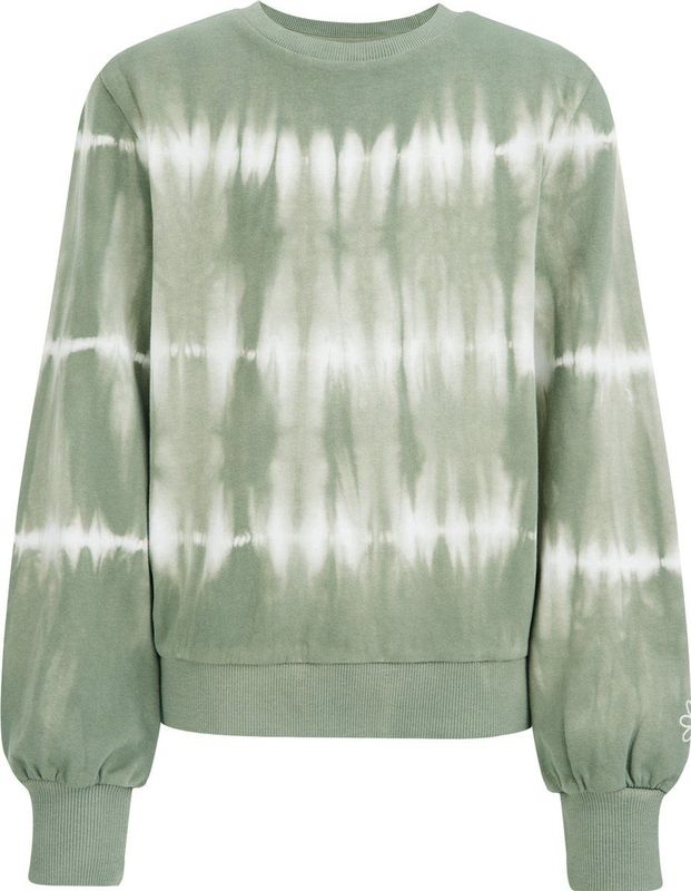 WE Fashion Meisjes sweater met tie-dye