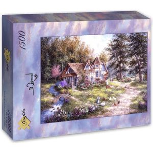 Legpuzzel 1500 stukjes Dennis Lewan - Glacier Ridge Manor