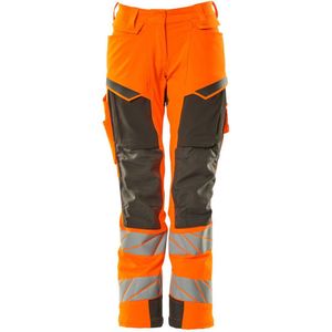 Mascot Accelerate Safe Broek met kniezakken 19078-511 - hi-vis oranje/donkerantraciet