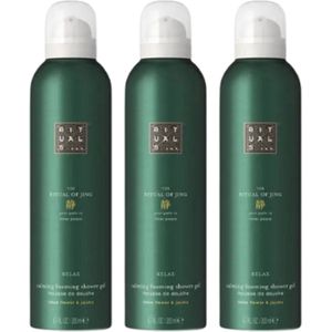 Rituals The Ritual of Jing Foaming Shower Gel 200ml x 3