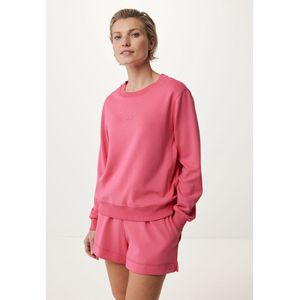 Crew Neck Sweater Dames - Roze - Maat XL