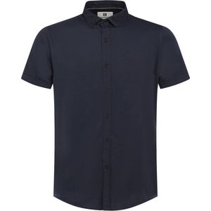 Gabbiano Overhemd Overhemd Met Korte Mouw 334551 301 Navy Mannen Maat - S