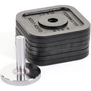 Ironmaster Quick-Lock Adjustable Kettlebell Add-on kit - van 10,2 kg naar 26,1 kg - 1 x 15,9 kg - incl. 1 Standaard Screw 9,5 cm