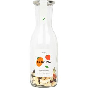 Pineut ® Sangria Wit - Sangria Kan (alternatief) - DIY Pakket - Witte Wijn, Mango, Appel & Munt - Origineel Cadeau - Zomers Drankje - Fris & Gezellig Genieten