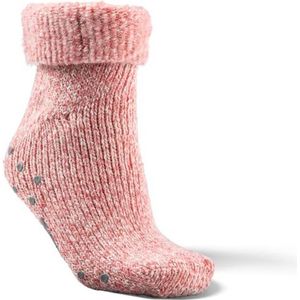 Fellhof antislip sokken maat 35-38 – roze - warme sokken – wollen sokken - pantoffelsokken – ademend – vuilafstotend – zelfreinigend – geurneutraliserend - zacht