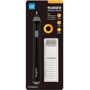 Bovista Elektrische Gum - Doezelaar - Electrische - Electric Eraser - Zwart