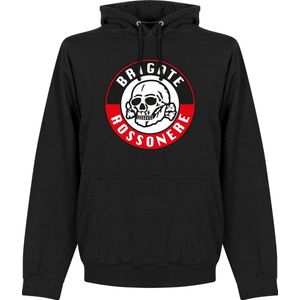 Brigate Rossonere Hoodie - Zwart - XXL