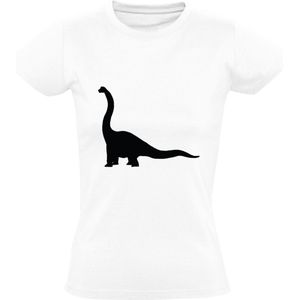 Brachiosaurus Dames T-shirt | Dino | Dinosaurus | cadeau | kado  | shirt