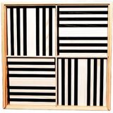 Kapla Color - 100 Planks - Black & White