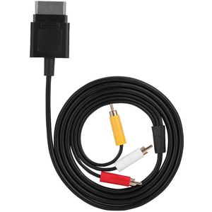 Vbestlife 1,8 m 360 Slim Kabel AV-component ABS TV Koord AV-kabel Audio Lege Kabel |o Kabel, Video Gaming Accessoires