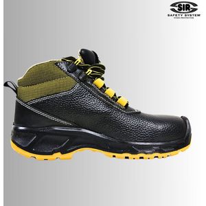 SIR SAFETY FENICE CPS High Ankle Werkschoenen S3S - PU/PU Zwart SR Suede Werkschoenen Heren