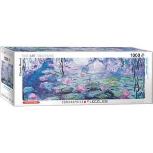 Waterlelies - Claude Monet Panorama puzzel 1000 stukjes