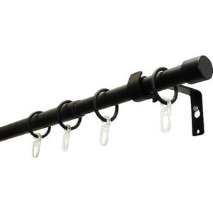 Gordijnstokken set - gordijnroede Stevig material - Uitschuifbaar - Gordijnstang - Gordijnrails 180-310 cm