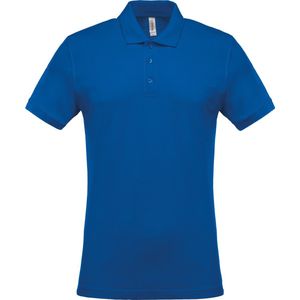 Kariban Piqué-herenpolo korte mouwen K254 - Light Royal Blue - XL