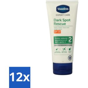 Vaseline - Expert Care - Bodylotion - Zonbescherming - SPF 20 - 100 ml - Voordeelverpakking - 12 stuks