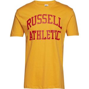 Russell Athletic Tshirt - Geel - Maat M