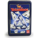 Triominos Travel Tour Edition Tin - Compact Reisspel voor 2-4 spelers vanaf 6 jaar