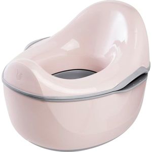 Babypot deluxe 4-in-1, potje + toiletbril + kruk + vochtige doekdispenser, vanaf ca. 18 maanden tot ca. 4 jaar, roze