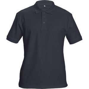 Cerva DHANU polo-shirt 03050022 - Zwart - XXL