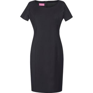 Jurk Dames 36 EU (8 UK) Brook Taverner Black 54% Polyester, 2% Lycra, 44% Wol