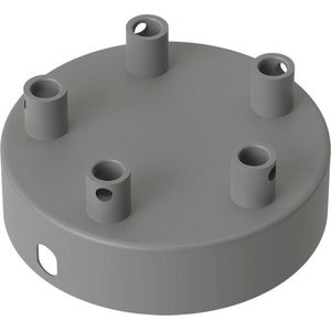 Calex plafondkap 5 snoeren Ø10 cm - beton rond