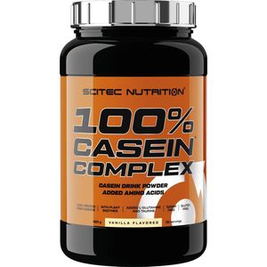Scitec Nutrition - 100% Casein Complex (Vanilla - 920 gram) - Peptide aminozuren - Caseïne eiwitpoeder