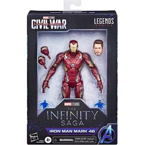 Marvel The Infinity Saga Iron Man Mark 46 - Actiefiguur 15 cm