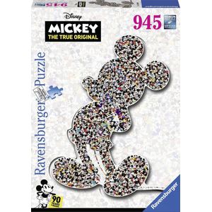 Shaped Birthday Mickey Puzzel (945 stukjes, Disney thema)