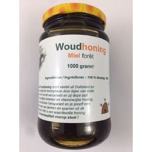 Honingland : Woudhoning, Miel Forêt, Wald Honig, Forest Honey.  1000 gram