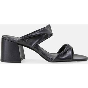 Mangará Dames schoenen Xaxim Geitenleer - 6,5cm blokhak - Zwart - Maat 42