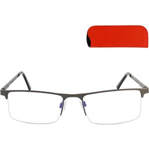 Blauw licht bril zonder sterkte - Blauw Licht Bril - Computerbril - Blue Light Glasses - Blauw Licht Filter Bril - Beeldschermbril - Met Brillendoekje - Unisex - Transparant - Game bril - Bril tegen vermoeide ogen - Bril computer/tv schermen