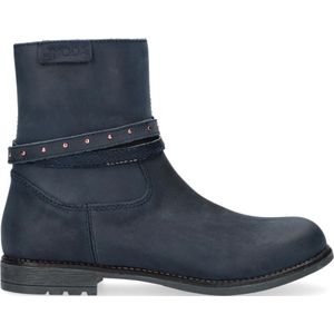 Omoda Om121740 Enkellaarsjes - Enkelboots met rits - Meisjes - Blauw - Maat 28