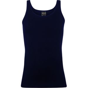 Schieser Original Feinripp Heren Onderhemd - Navy - Maat XL