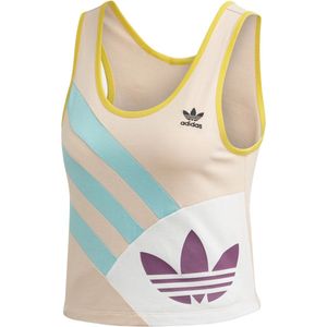 adidas Originals Cropped Tank Top dokwerker Vrouwen roos 40